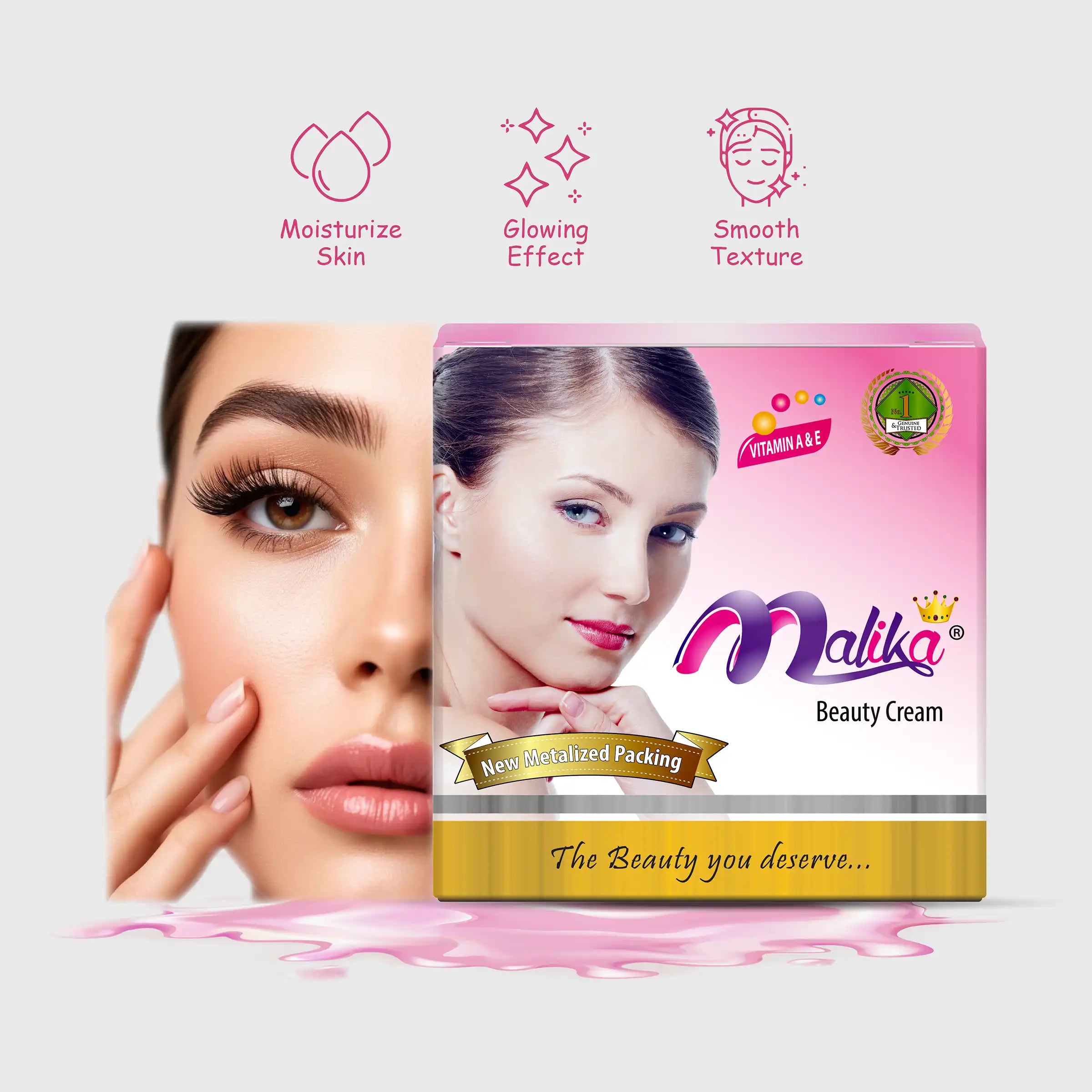Malika Beauty Cream (Large)