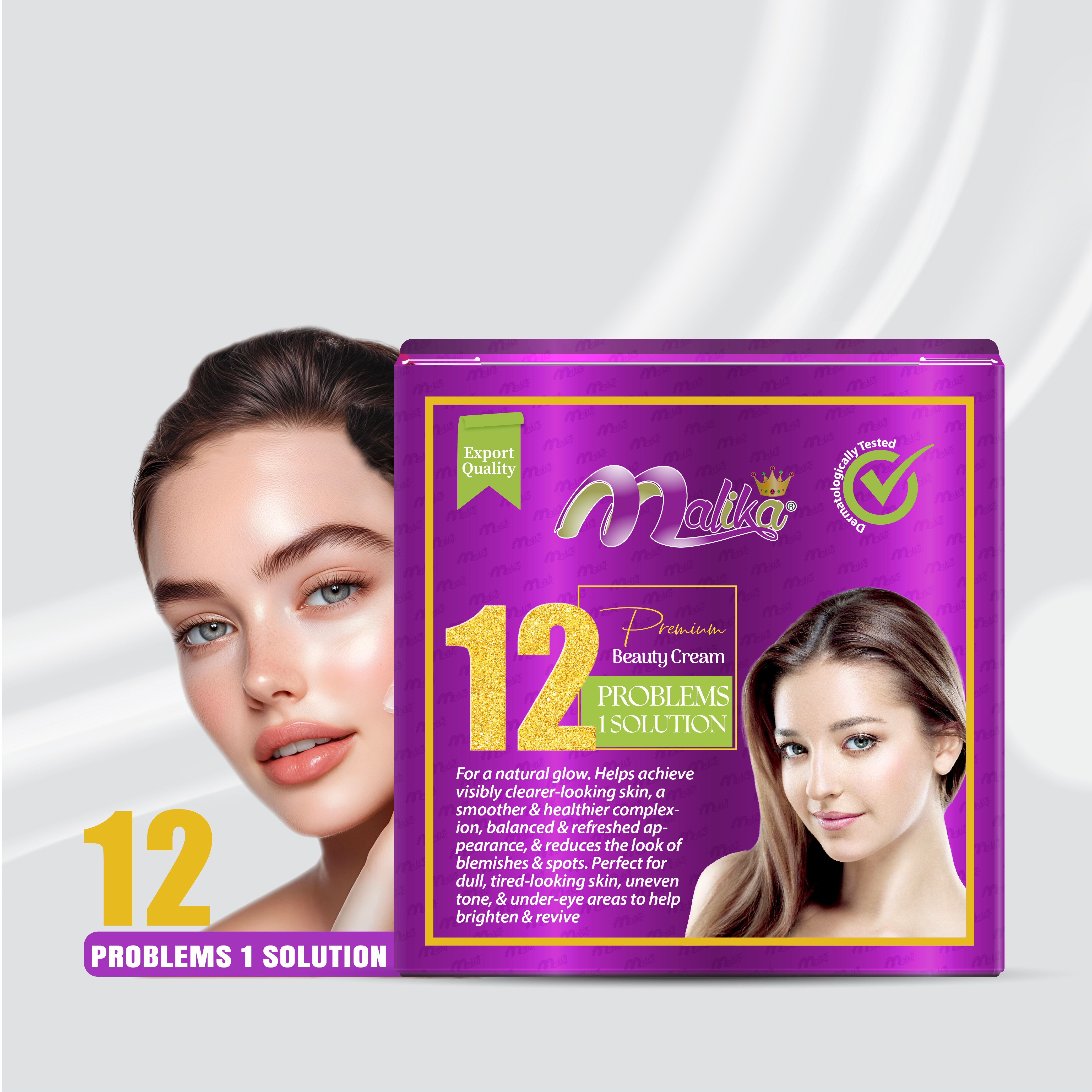 Malika Premium Beauty Cream (Large)