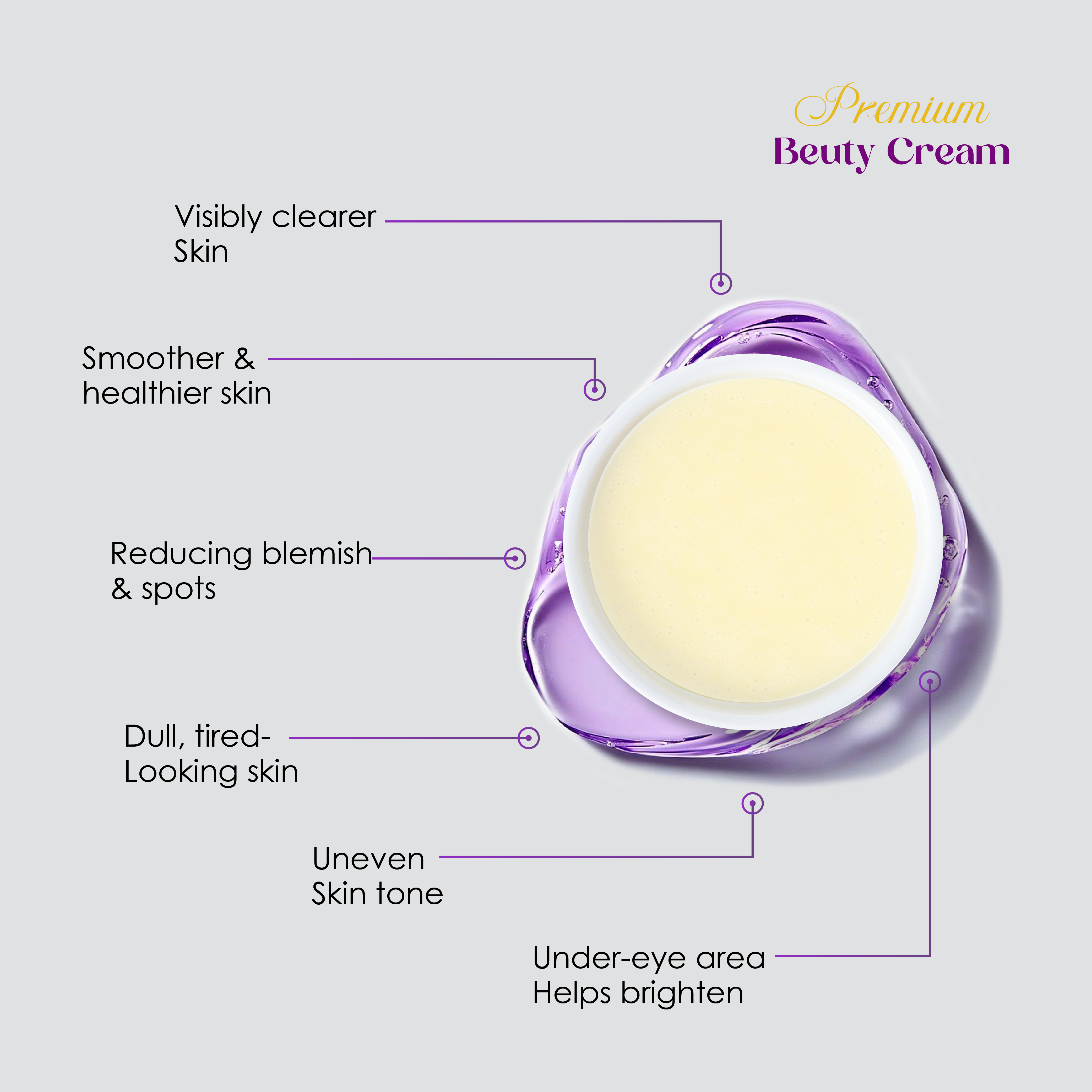 Malika Premium Beauty Cream (Large)