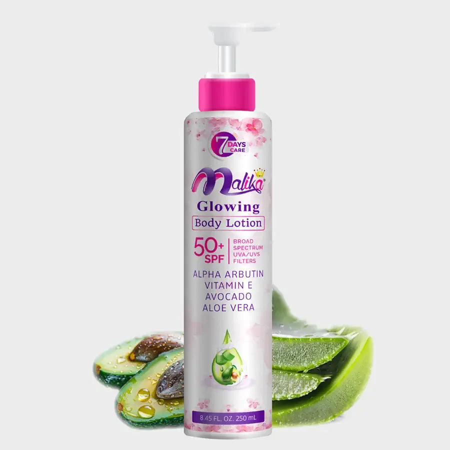 Malika GLOWING Face & Body Lotion