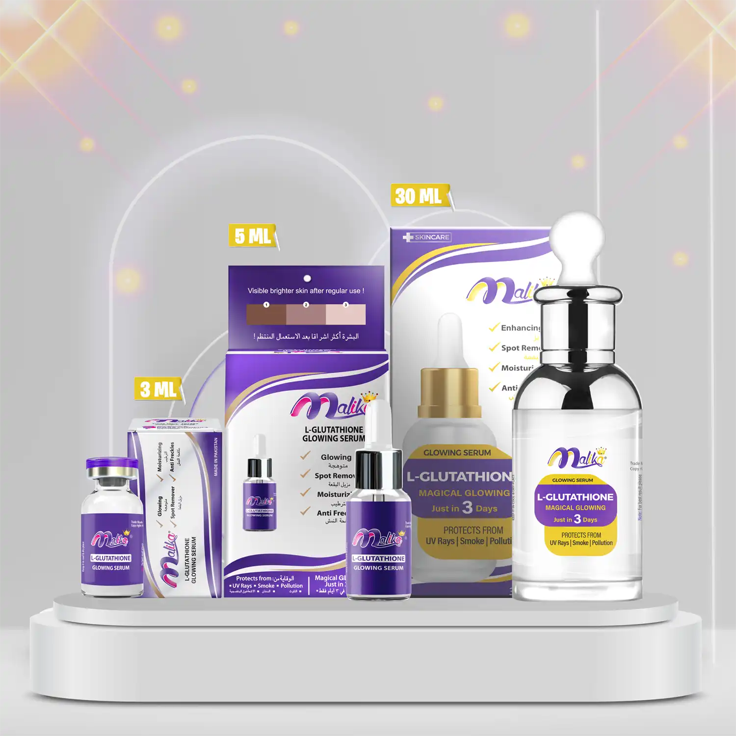 Malika L-Glutathione Glowing Serum