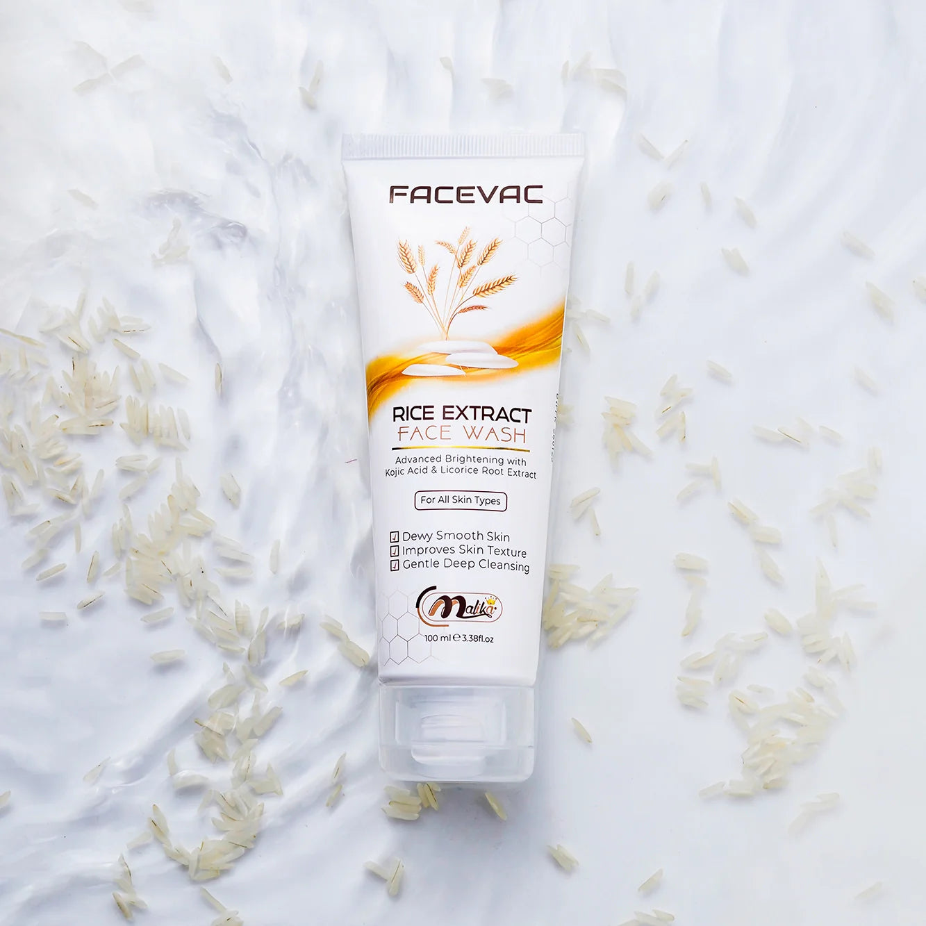 FaceVac- Rice Extract Facewash
