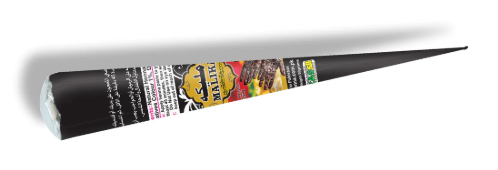 Malika Black Henna Tattoo Cone