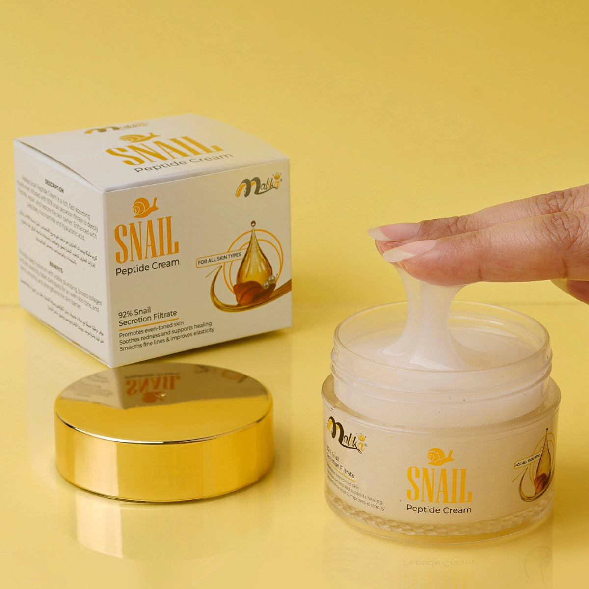 Snail Peptide Cream - 92% Snail Secretion Filterate
