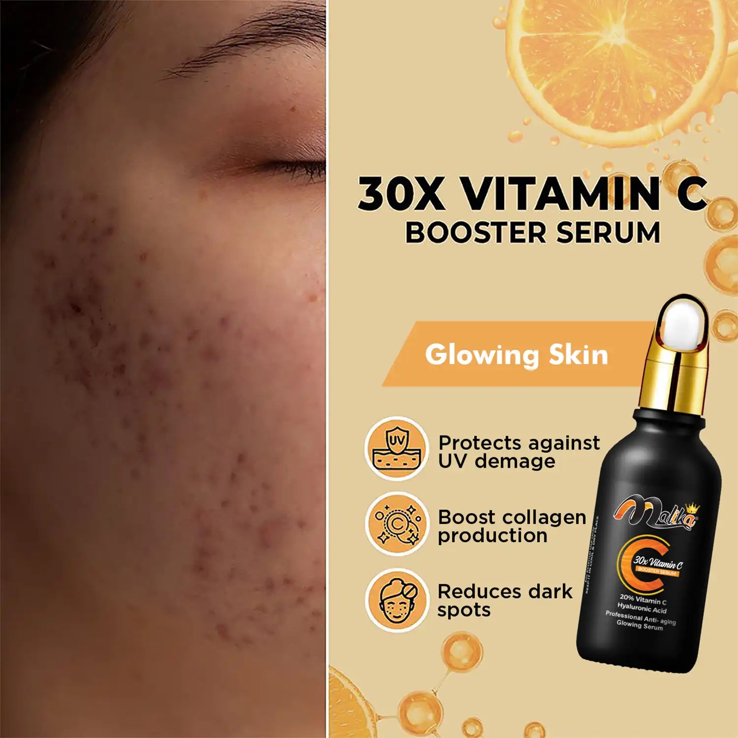 Malika 30X Vitamin C Serum